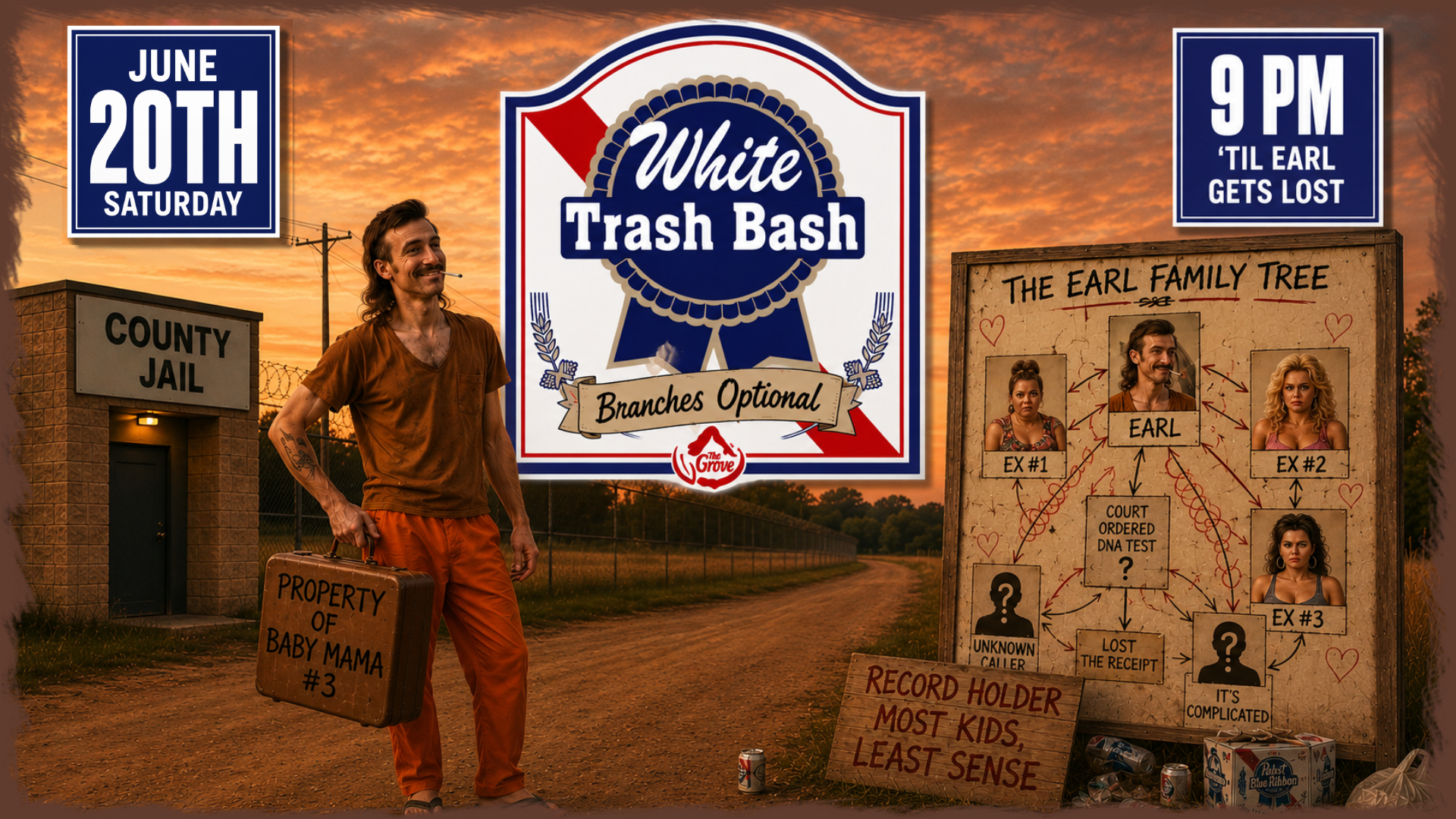 White Trash Bash 2026 Kiosk